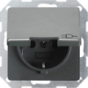 SCHUKO socket outlet 16 A/250 V~with hinged cover