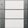 Push button sensor 2, 3-gang