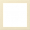 Intermediate plate with square cut-out 55 x 55 mm