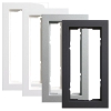 Cover frames without crossbar